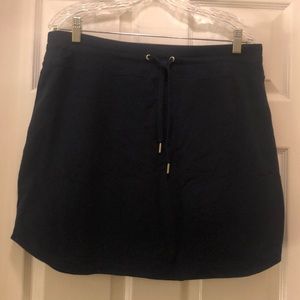 NEW! Style & Co Melange Drawstring Skort - Navy